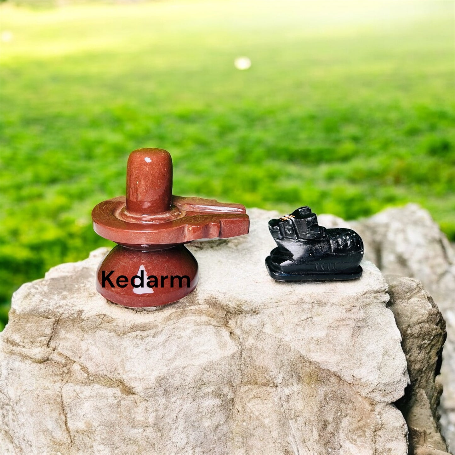 Akhand Narmadeshwar Shivling - Sacred Natural Stone from River Narmada