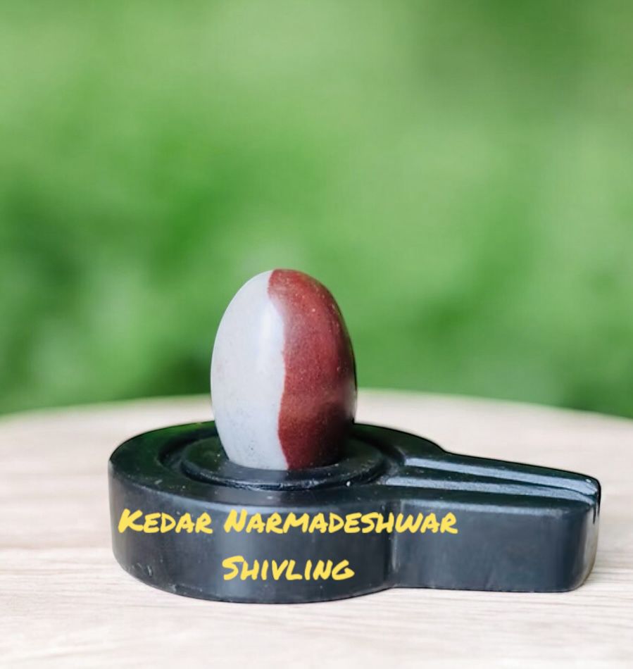 2inch Shivling with 4inch flat jalhari