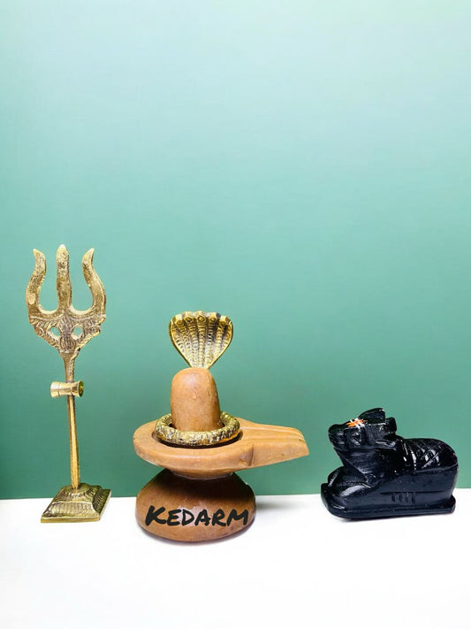 Akhand narmadeshwar chandan color